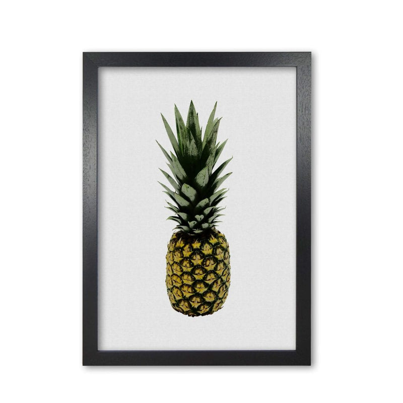 Pineapple fine art print by orara studio, framed kitchen wall art