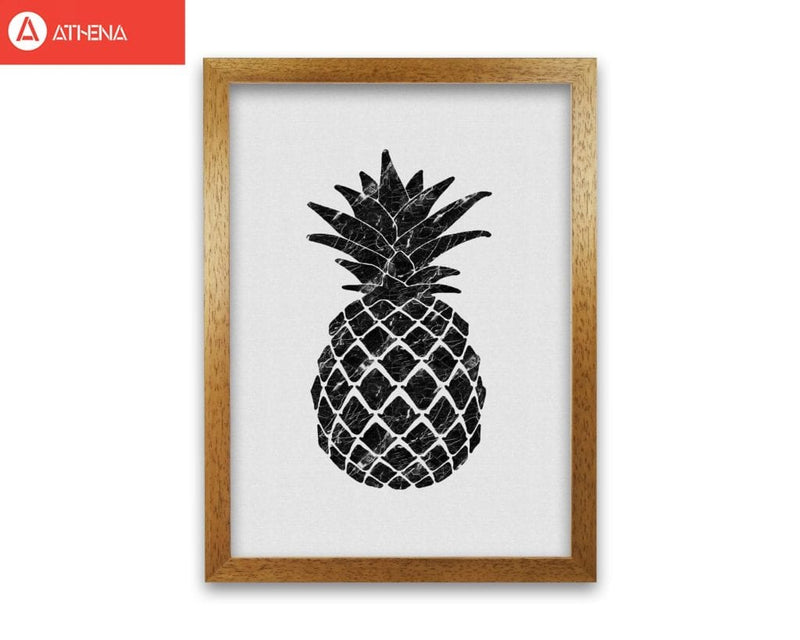 Pineapple marble fine art print by orara studio, framed kitchen wall art