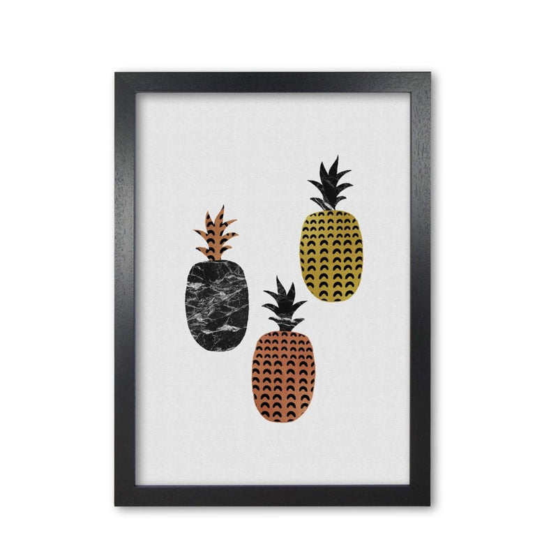 Pineapples fine art print by orara studio, framed kitchen wall art