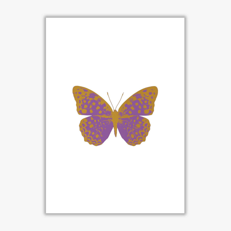 Purple butterfly fine art print by orara studio