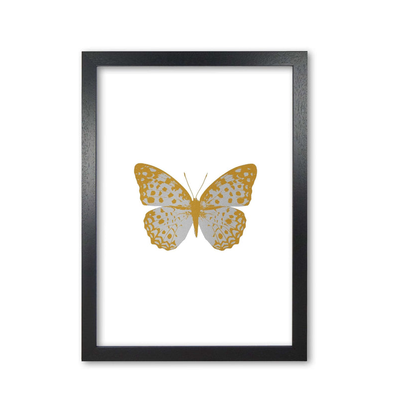 Silver butterfly fine art print by orara studio