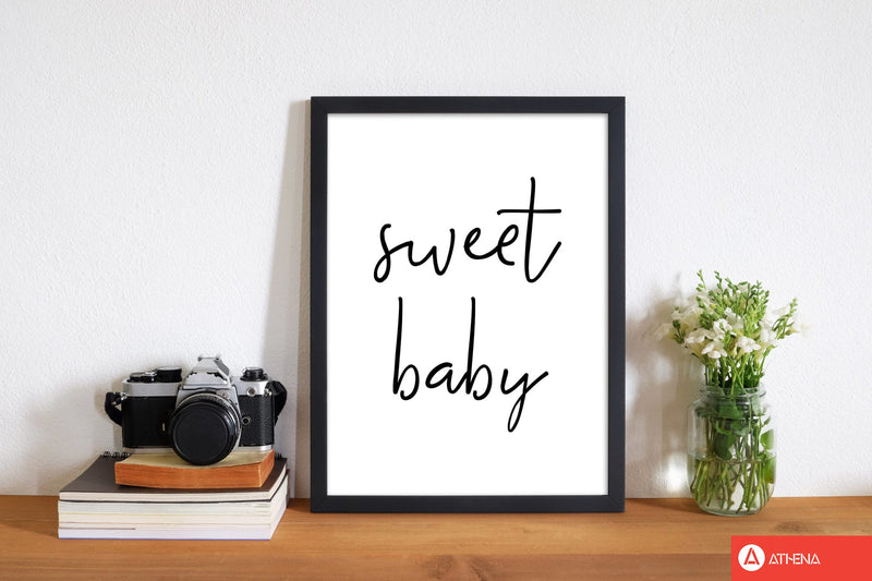 Sweet baby modern fine art print