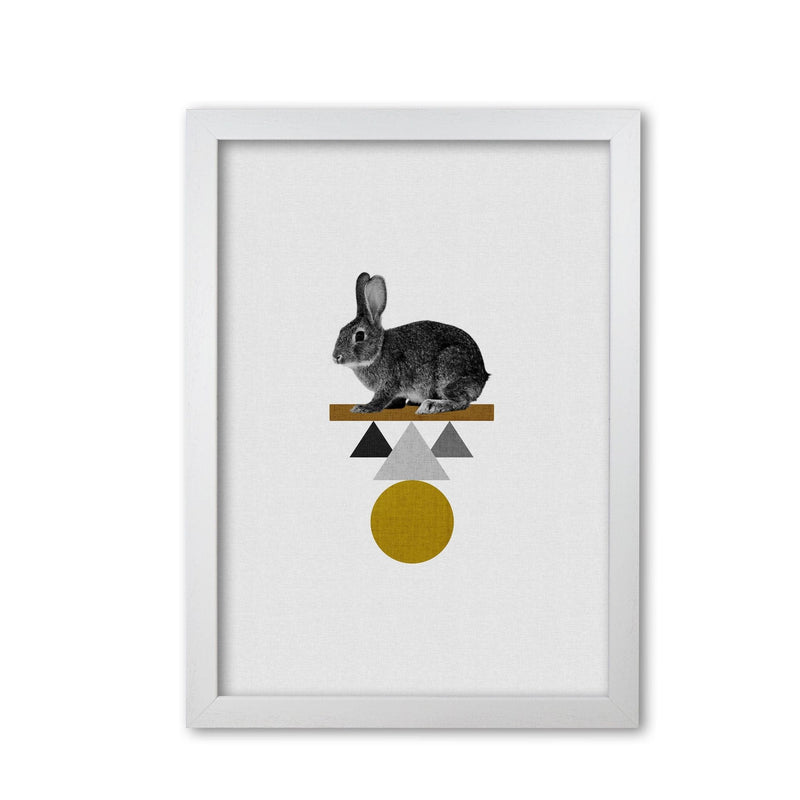 Tribal rabbit fine art print by orara studio