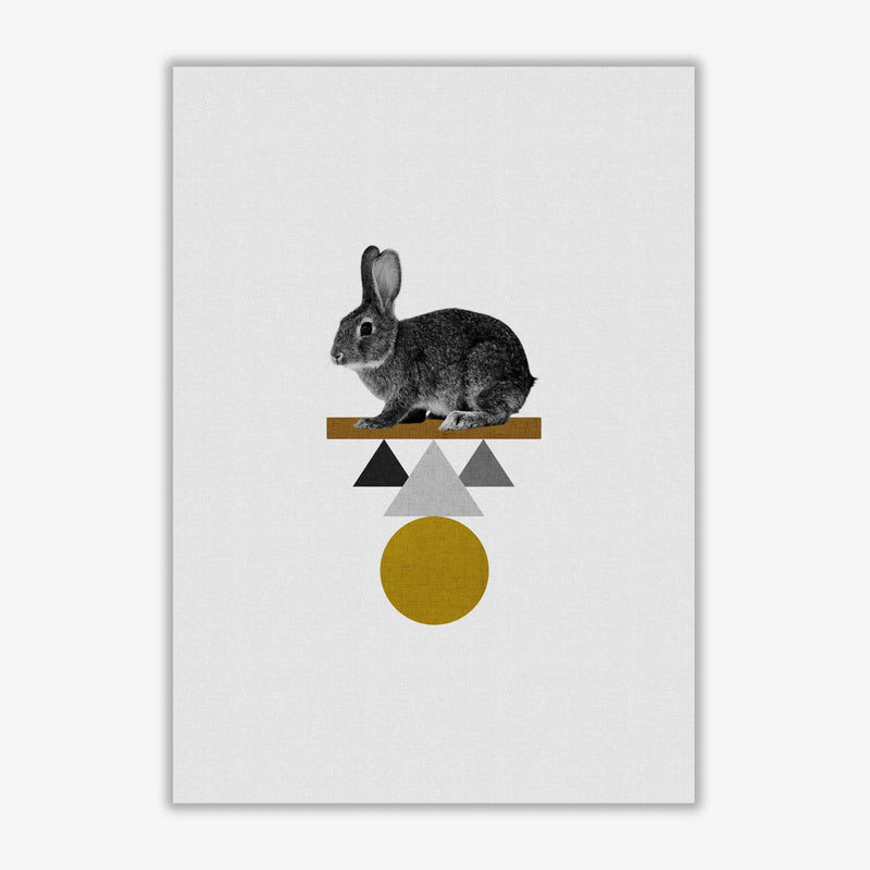 Tribal rabbit fine art print by orara studio
