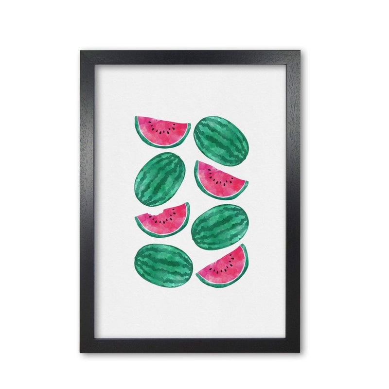 Watermelon crowd fine art print by orara studio, framed kitchen wall art