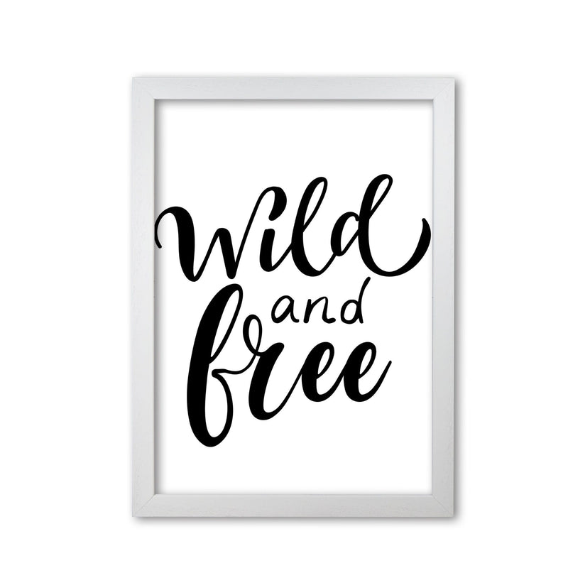 Wild and free modern fine art print