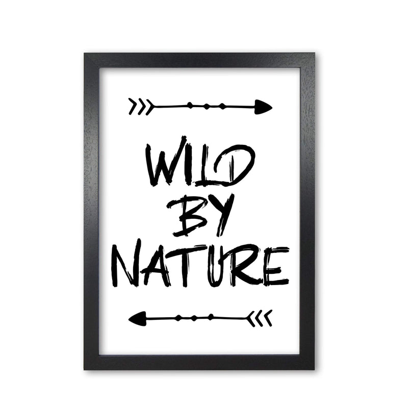 Wild by nature modern fine art print