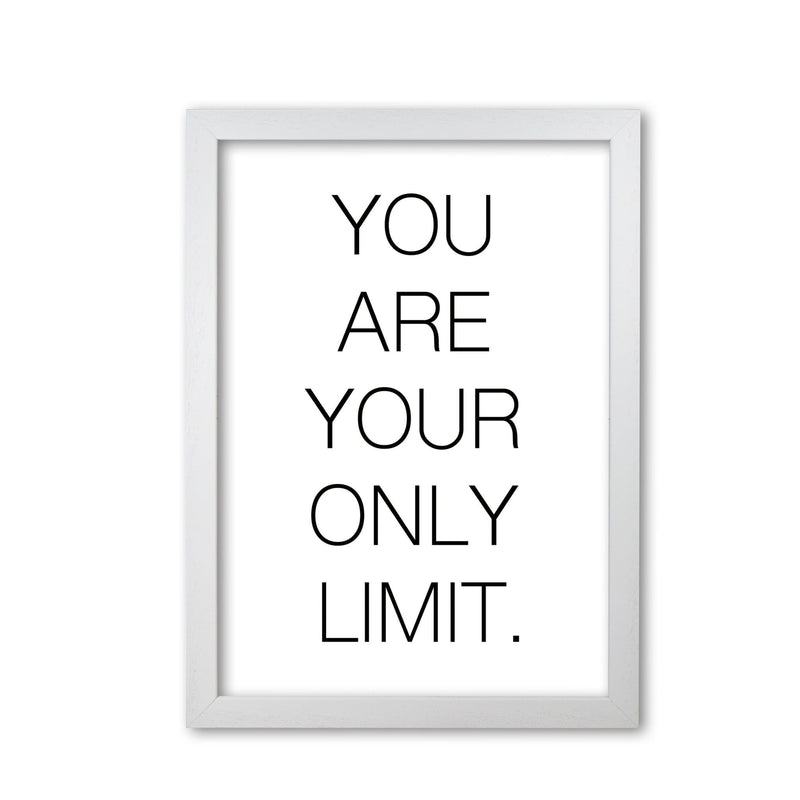 You are your only limit modern fine art print